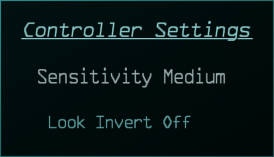 Controller Settings