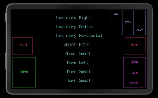 Input Touch Layout Config
